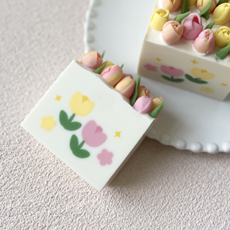 Soap Making Hobby - Tarcza do wytłaczania kwiatów wzór tulipana