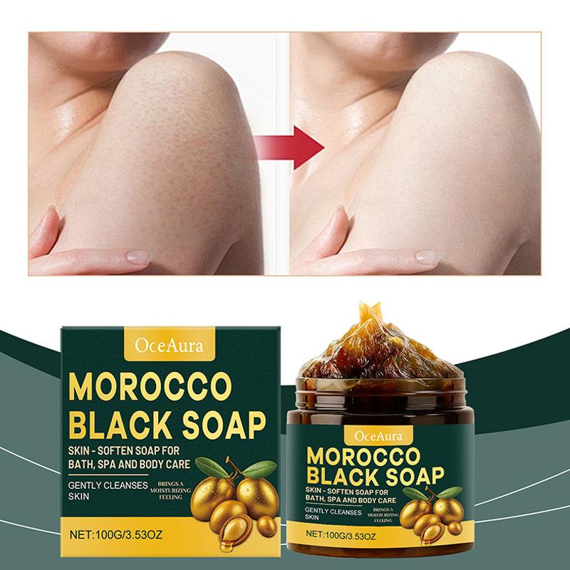 Marokańskie czarne mydło głębo – Castor Oil Soap recenzja i cena