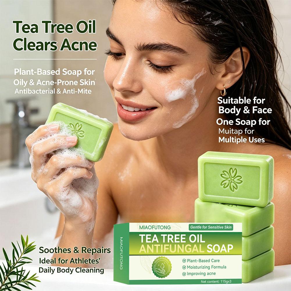 3 szt. Mydło z olejem z drzewa – Castor Oil Soap recenzja i cena