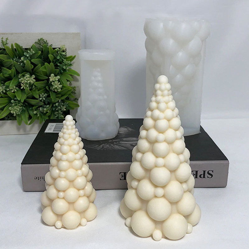 3D Bubble choinka świeca silik – Soap Making Lab recenzja i cena