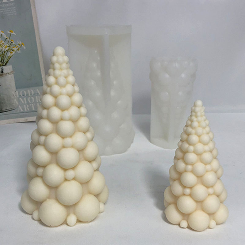 3D Bubble choinka świeca silik – Soap Making Lab recenzja i cena
