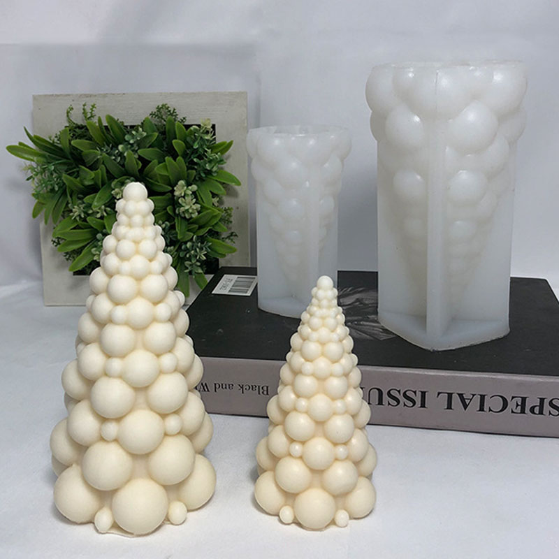 3D Bubble choinka świeca silik – Soap Making Lab recenzja i cena