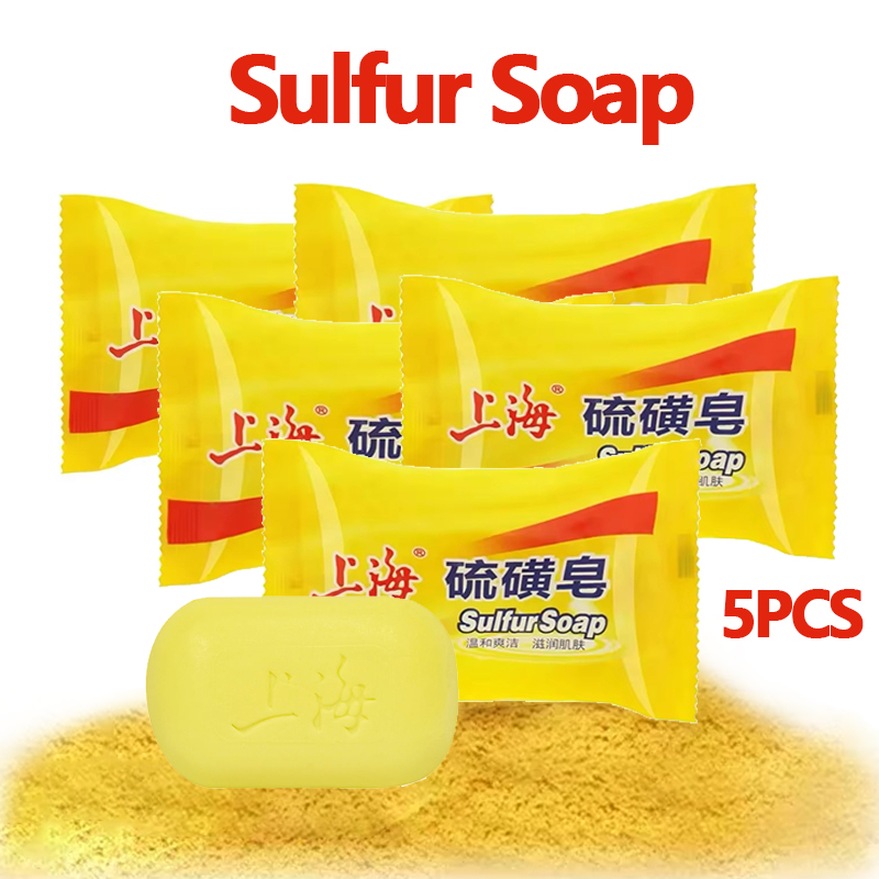 Zestaw mydeł siarkowych Shangh – Castor Oil Soap recenzja i cena